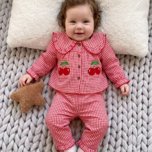Ruffled Pants Set Girl Ruffled